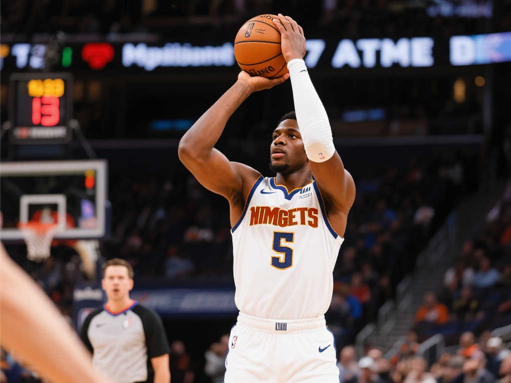 直击现场：奥莫特弧顶三分精准命中！